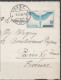 Suisse CPA De Winterthur Le 8 X 38  Poste Aérienne 10c Sur 65c X 2 " VEVEY 2ème Expo Philatélique Oct 1938 " Par AVION - Used Stamps