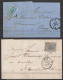 Lot De 2 L. Affr. N°17 Càd TAMINES /14 AVRIL 1866 Pour ST-AMAND (Près Fleurus) + N°18 Càd TAMINES /15 MARS 1867 Pour HUY - 1865-1866 Profiel Links