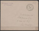 L. En S.M. (Service Militaire) Franchise - Càd POSTES MILITAIRES BELGIQUE 9/28 II 1940 - Griffe "VIIe Bataillon Unité Sa - Storia Postale