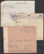 Finlande - Lot De 10 Lettres "kenttäpostia" (courrier Militaire) + Bandes Censure Militaire 1940-43 (Helsingfors, Tamper - Military / Militaires / Militair
