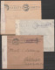 Finlande - Lot De 10 Lettres "kenttäpostia" (courrier Militaire) + Bandes Censure Militaire 1940-43 (Helsingfors, Tamper - Militares