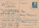 Postkarte P 36a/02 Engels 12 Pf. DV M 301 / C 1633, WEISSWASSER 17.12.1949 - Covers & Documents