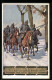 Künstler-AK Paul Hey: Dragoner Zu Pferden Im Winter  - Hey, Paul