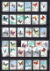 CHINA  LITTLE COLLECTION OF STAMPS USED BUTTERFLIES, FLOWERS, PIGS... - Collections, Lots & Series