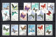 CHINA  LITTLE COLLECTION OF STAMPS USED BUTTERFLIES, FLOWERS, PIGS... - Lots & Serien