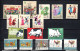 Delcampe - CHINA  LITTLE COLLECTION OF STAMPS USED BUTTERFLIES, FLOWERS, PIGS... - Collections, Lots & Series