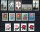 Delcampe - CHINA  LITTLE COLLECTION OF STAMPS USED BUTTERFLIES, FLOWERS, PIGS... - Collections, Lots & Series