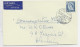 NEW ZEALAND 4D SOLO LETTRE COVER AIR MAIL AUCKLAND 16.12.1959   40TH FLIGHT - Briefe U. Dokumente