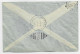 BELGIQUE PA 6FR+8FR50 LETTRE COVER AVION BRUXELLES 17.6.1946 LIAISON BRUXELLES NEW YORK - Storia Postale