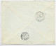 EGYPTE 3M+ PA 10M+20M LETTRE COVER AIR MAIL N CAIRO 1937 TO FRANCE - Lettres & Documents