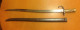France. Baïonnette Chasspot France M1866 (253) - Knives/Swords