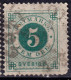 Stamp Sweden 1872-91 5o Used Lot56 - Oblitérés