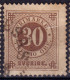 Stamp Sweden 1872-91 30o Used Lot6 - Used Stamps