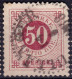 Stamp Sweden 1872-91 50o Used Lot25 - Oblitérés