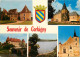 58 - Corbigny - Multivues - Blasons - CPM - Voir Scans Recto-Verso - Corbigny