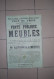 A1 Affiche - Vente Publique - Thuin - 1940 !!! Notaire - Affiches