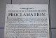 A1 Affiche - Document 1790 - France - Mendicité - Administration - Proclamation - Posters
