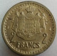 2 Francs 1943 Monaco Cupro-aluminium (TB+) - 1922-1949 Louis II