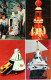 USSR /Soviet 1978 Cosmos Space Folder Of 15 Fantasy (really Built) Exhibition Postcards - Espace