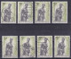 Antwerpen Anvers Cachet Raeren Hannut Eupen La Calamine Liège - Used Stamps
