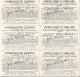 Chromo Liebig Série Compl. De 6 Chromos S_1121 Léonard De Vinci 1921 Sanguinetti - Liebig