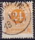 Stamp Sweden 1872-91 24o Used Lot33 - Oblitérés