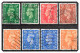 KGVI 1941 Definitives Colour Change SG485 - SG490 Used & Mounted Mint Hrd2a - Unused Stamps