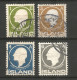 Iceland 1911 , Used Stamps Michel # 63-66 - Gebruikt