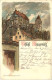 Schloss Trausnitz - Litho - Schwandorf