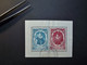 Belgie Belgique - 1941 - OPB/COB  N° 581A/581B  BL 17  (  2 Value ) - Obl. Albrecht & Isabella - Gebraucht