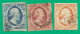 Netherlands 1852 Year, Used , Set, Mi.# 1-3 - Usados