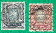 Russia 1906 Year , Used Stamps Set Mi. 61-62 A Vertical Vergé  - Gebraucht