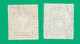 Russia 1906 Year , Used Stamps Set Mi. 61-62 A Vertical Vergé  - Usados