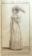 Delcampe - Journal Des Dames & Des Modes 1819 Costume Parisien Année 77 Planches Aquarellées - Aguafuertes