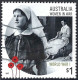 AUSTRALIA 2017 $1 Black & Grey, Centenary Of WWI Women At War-Nurses Used - Oblitérés