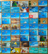 LOT / COLLECTION DE 90 TELECARTES PUBLIQUES FRANCE DIFERENTES DE 1991 - 1991