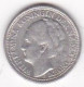 Pays Bas 10 Cents 1938 Wilhelmina, En Argent , KM# 163 - 10 Cent