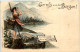 Gruss Aus Den Bergen - Litho - Künstler-AK Eugen Felle - Gruss Aus.../ Gruesse Aus...