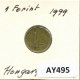 1 FORINT 1999 HUNGARY Coin #AY495.U.A - Hungría