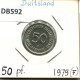 50 PFENNIG 1979 F BRD ALEMANIA Moneda GERMANY #DB592.E.A - 50 Pfennig