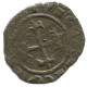 CRUSADER CROSS Authentic Original MEDIEVAL EUROPEAN Coin 0.6g/15mm #AC332.8.E.A - Sonstige – Europa