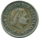 1/4 GULDEN 1962 NIEDERLÄNDISCHE ANTILLEN SILBER Koloniale Münze #NL11160.4.D.A - Antilles Néerlandaises