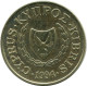 10 CENTS 1994 CYPRUS Coin #AP303.U.A - Chipre