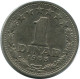 1 DINAR 1965 YUGOSLAVIA Moneda #AZ585.E.A - Jugoslavia