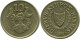 10 CENTS 1991 CHIPRE CYPRUS Moneda #AP296.E.A - Chypre