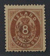 Island  4 A **  Erste Ausgabe 8 Sk. Blau, POSTFRISCH, Sehr Selten, KW 600,- € - Gebraucht