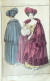Delcampe - Journal Des Dames & Des Modes 1829 Costume Parisien Année Complète 96 Planches Aquarellées - Eaux-fortes