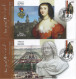 Nederland Netherlands 2007 FDC X4 Port Betaald, Amalia Van Solms, Michiel Adriaensz De Ruyter, Painter, Braunfels - FDC