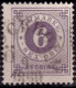 Stamp Sweden 1872-91 6o Used Lot5 - Used Stamps