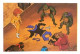 175 - Tortues Ninja - Cowabunga - Les Tortues à La Rescousse Tournon-Euroflash 1993 Sticker Vignette No Panini - Autres & Non Classés